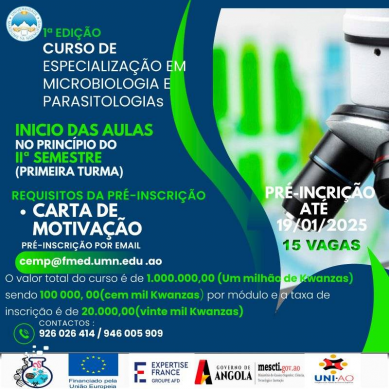 CARTAZ ESPECIALIZAÇÃO