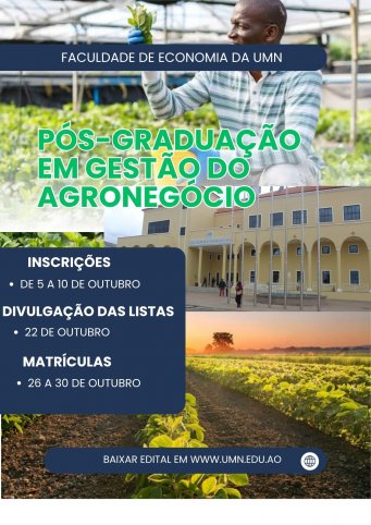 PÓS-GRADUAÇÃO EM GESTÃO DO AGRONEGÓCIO